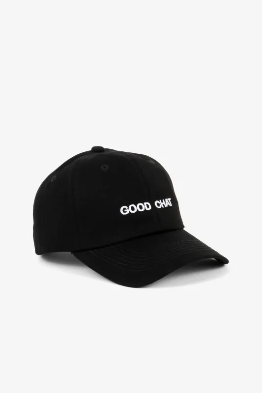 GOOD CHAT DAD CAP made by Intentionally Blank