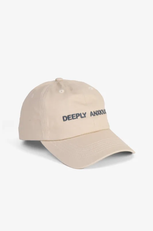 DEEPLY ANXIOUS DAD CAP sold by Intentionally Blank