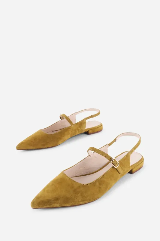 ESCAPE SLINGBACK FLAT made by Intentionally Blank
