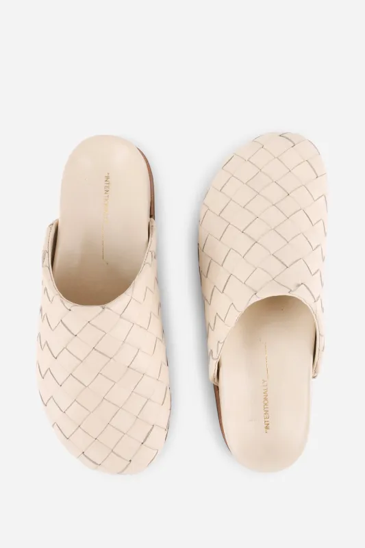 AGGIE SLIP ON MULE made by Intentionally Blank