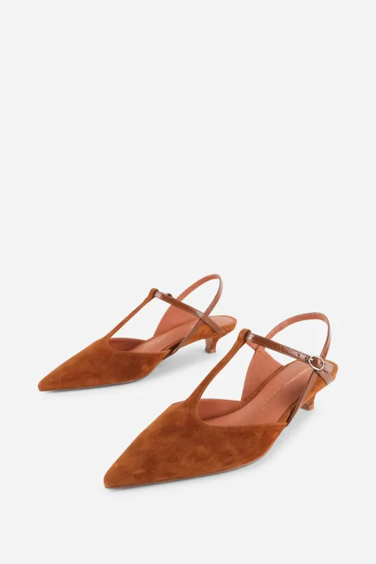 BBGIRL KITTEN HEEL PUMP made by Intentionally Blank