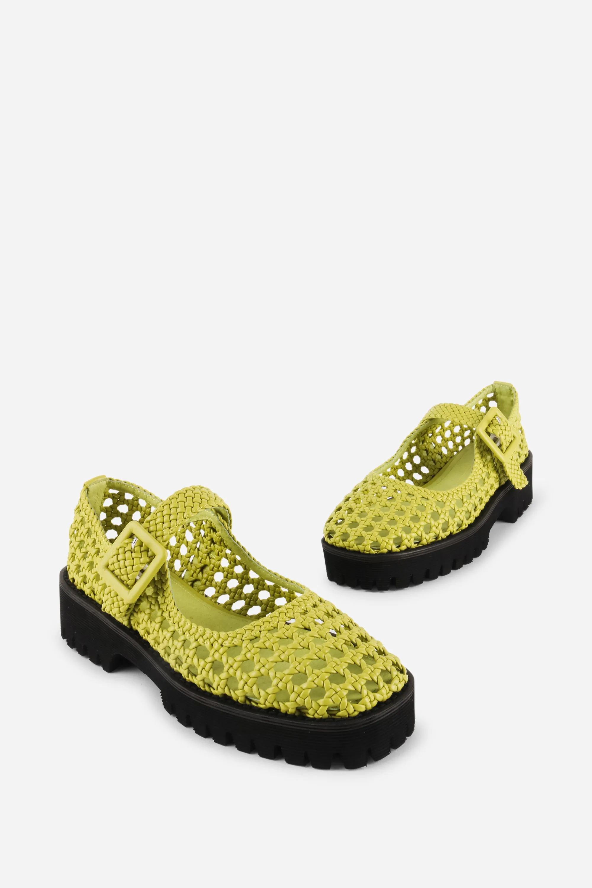VERONIQUE WOVEN MARY JANE FLAT sold by Intentionally Blank product image thumbnail 2