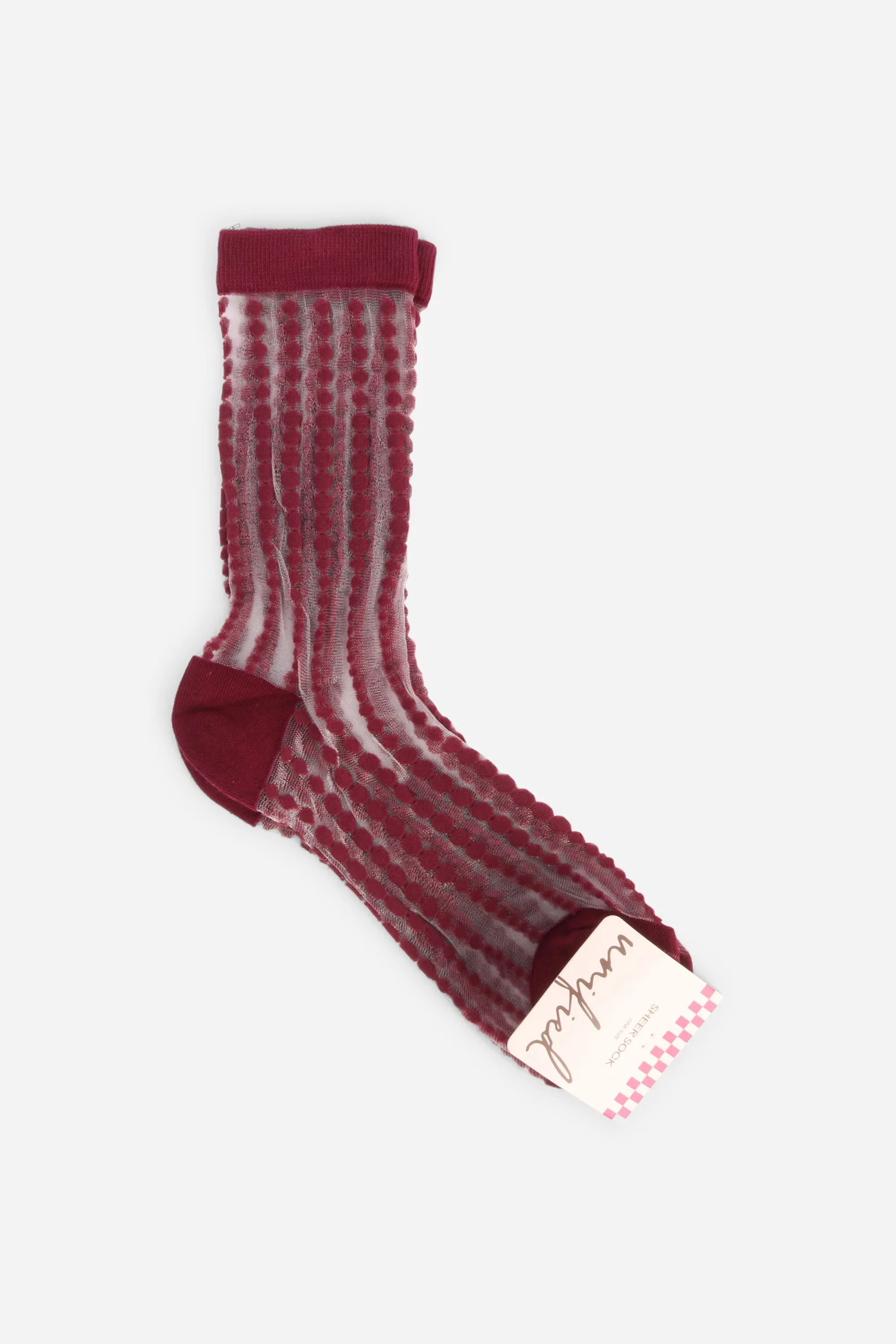 SHEER BUBBLES SOCKS sold by Intentionally Blank product image thumbnail 2