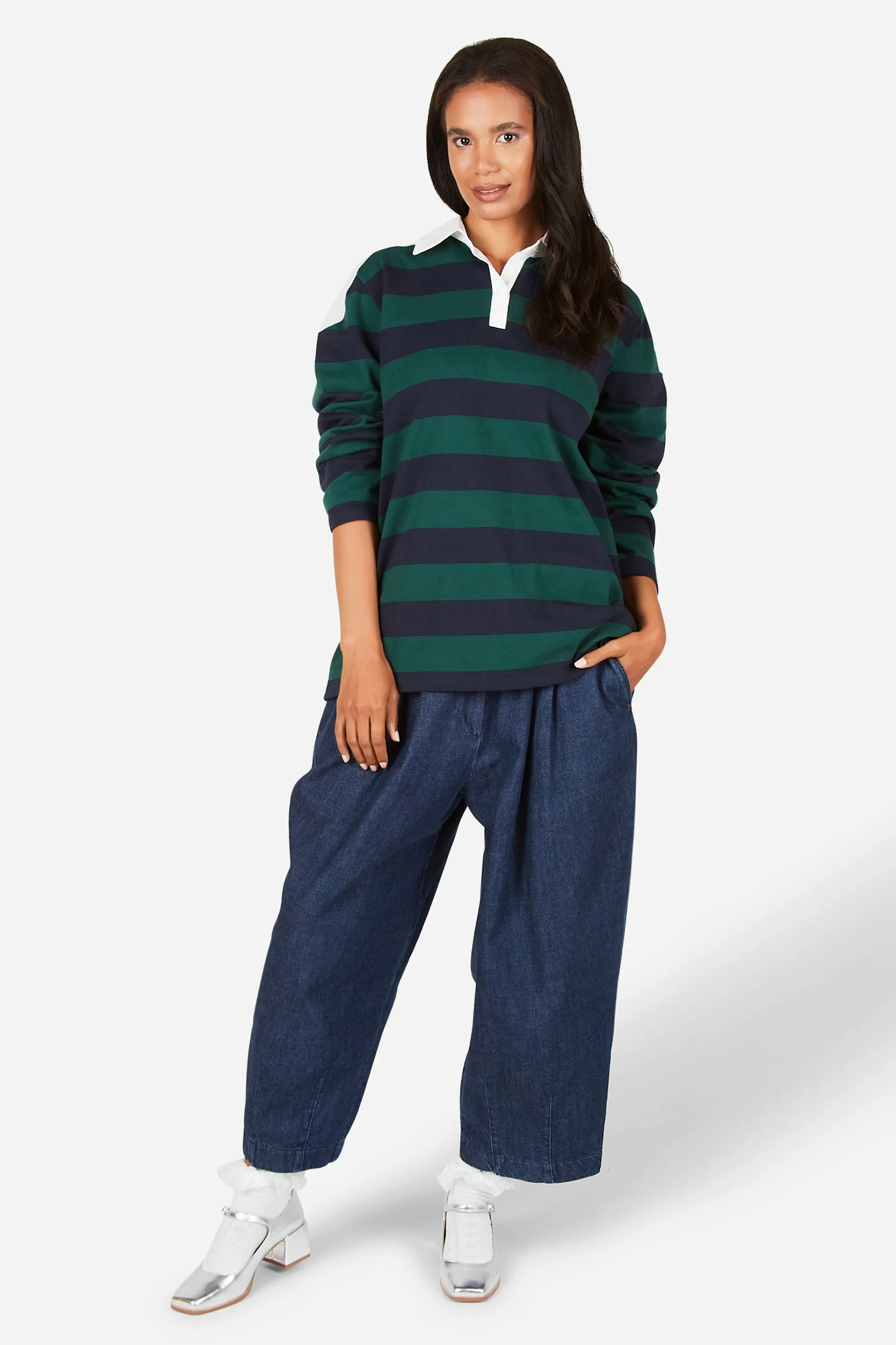 BOOP DENIM PANT sold by Intentionally Blank