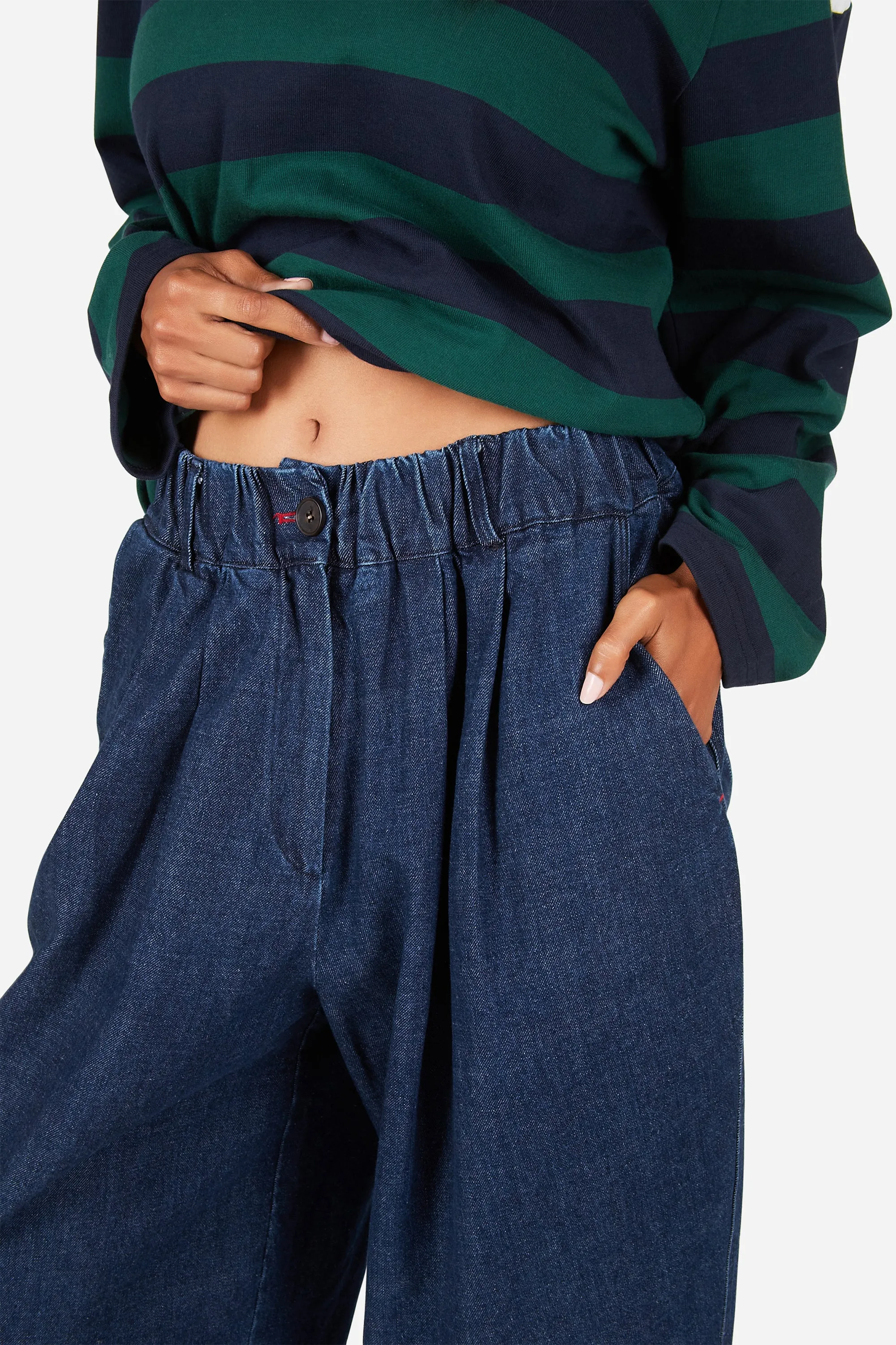 BOOP DENIM PANT sold by Intentionally Blank product image thumbnail 3