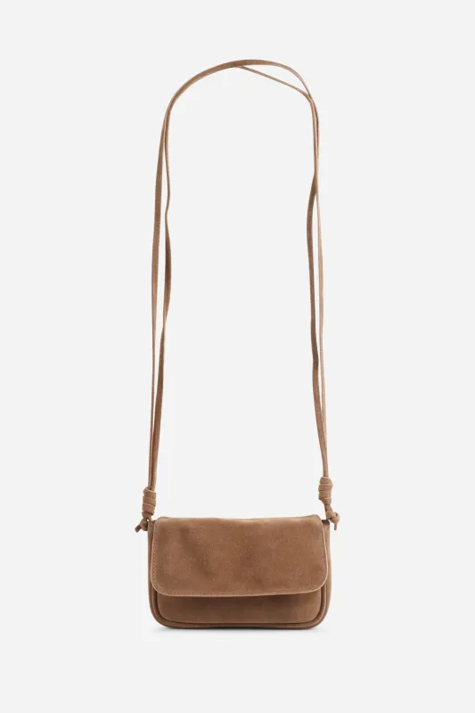 ORLEANS SUEDE MINI CROSSBODY BAG made by Intentionally Blank