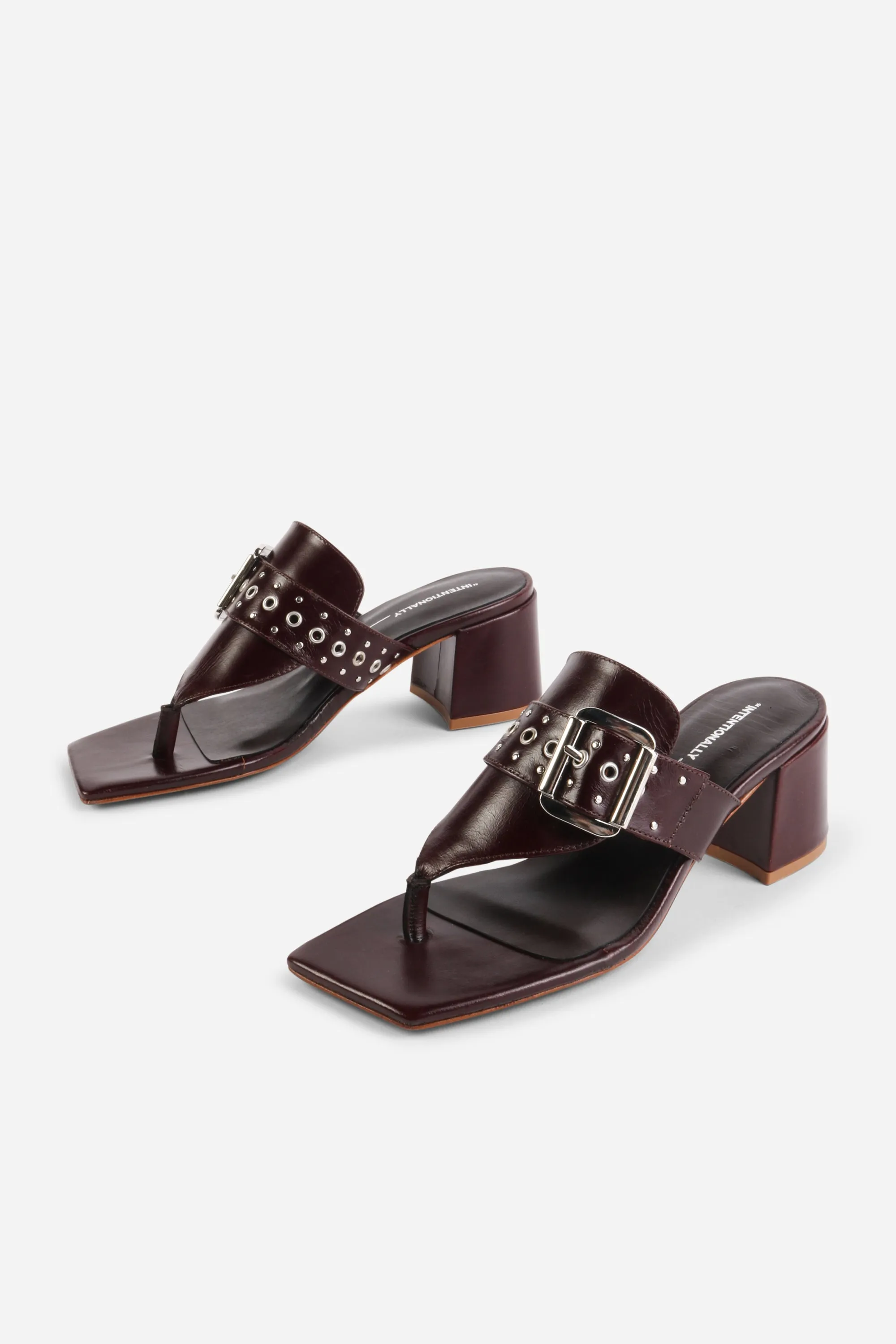 WYNONA THONG MULE HEEL sold by Intentionally Blank product image thumbnail 3