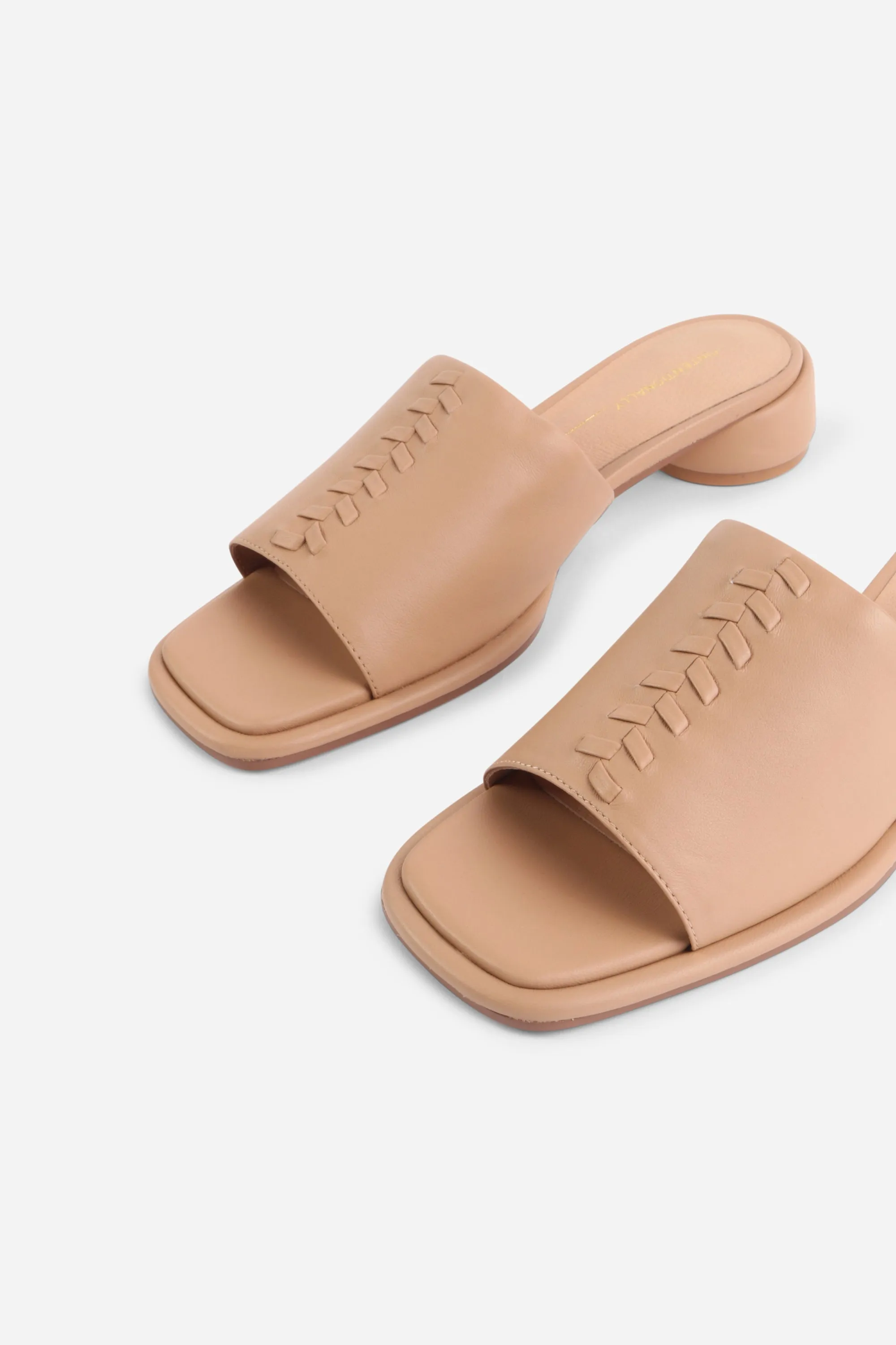 IMAGINE LEATHER SLIDE sold by Intentionally Blank product image thumbnail 4