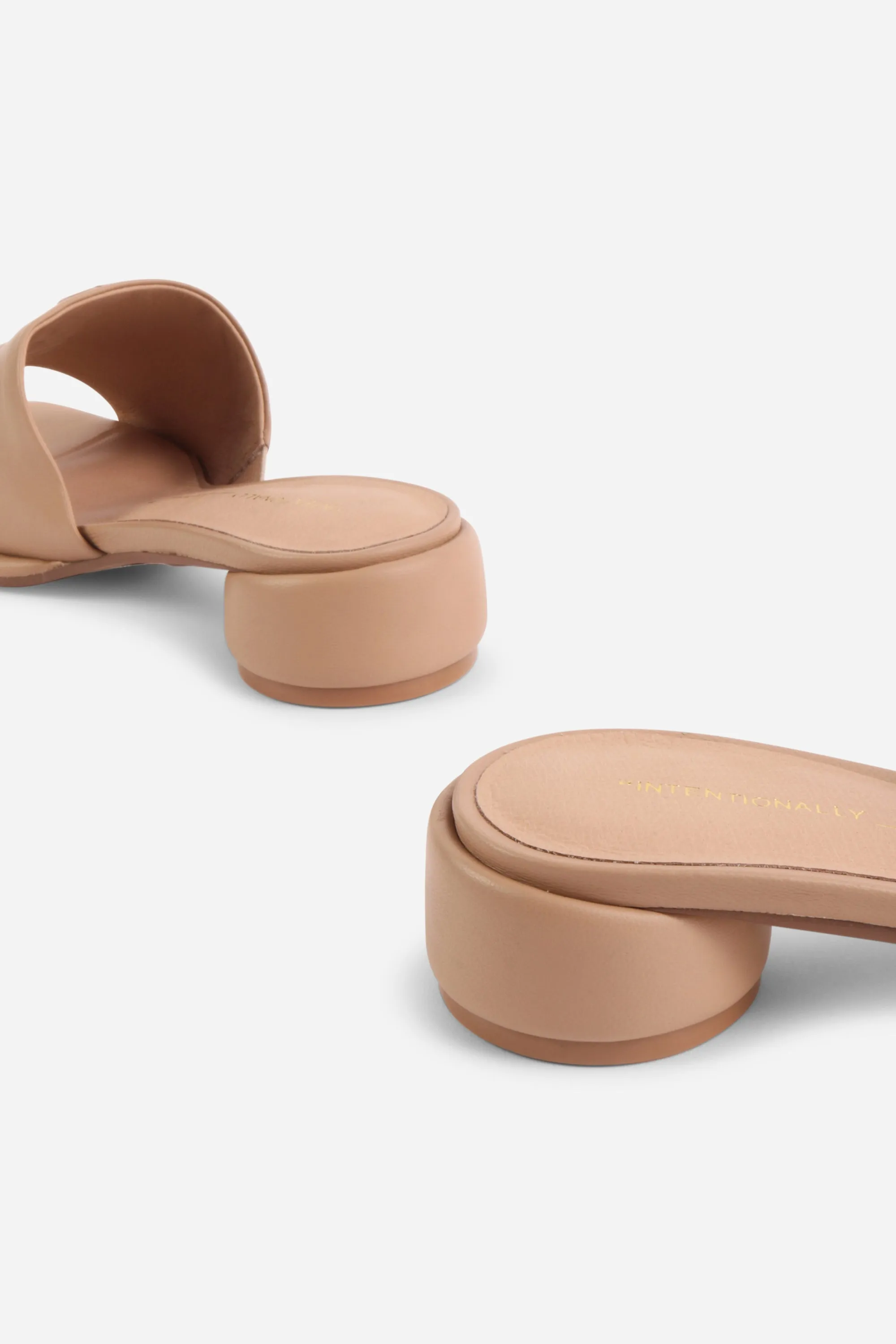 IMAGINE LEATHER SLIDE sold by Intentionally Blank product image thumbnail 5