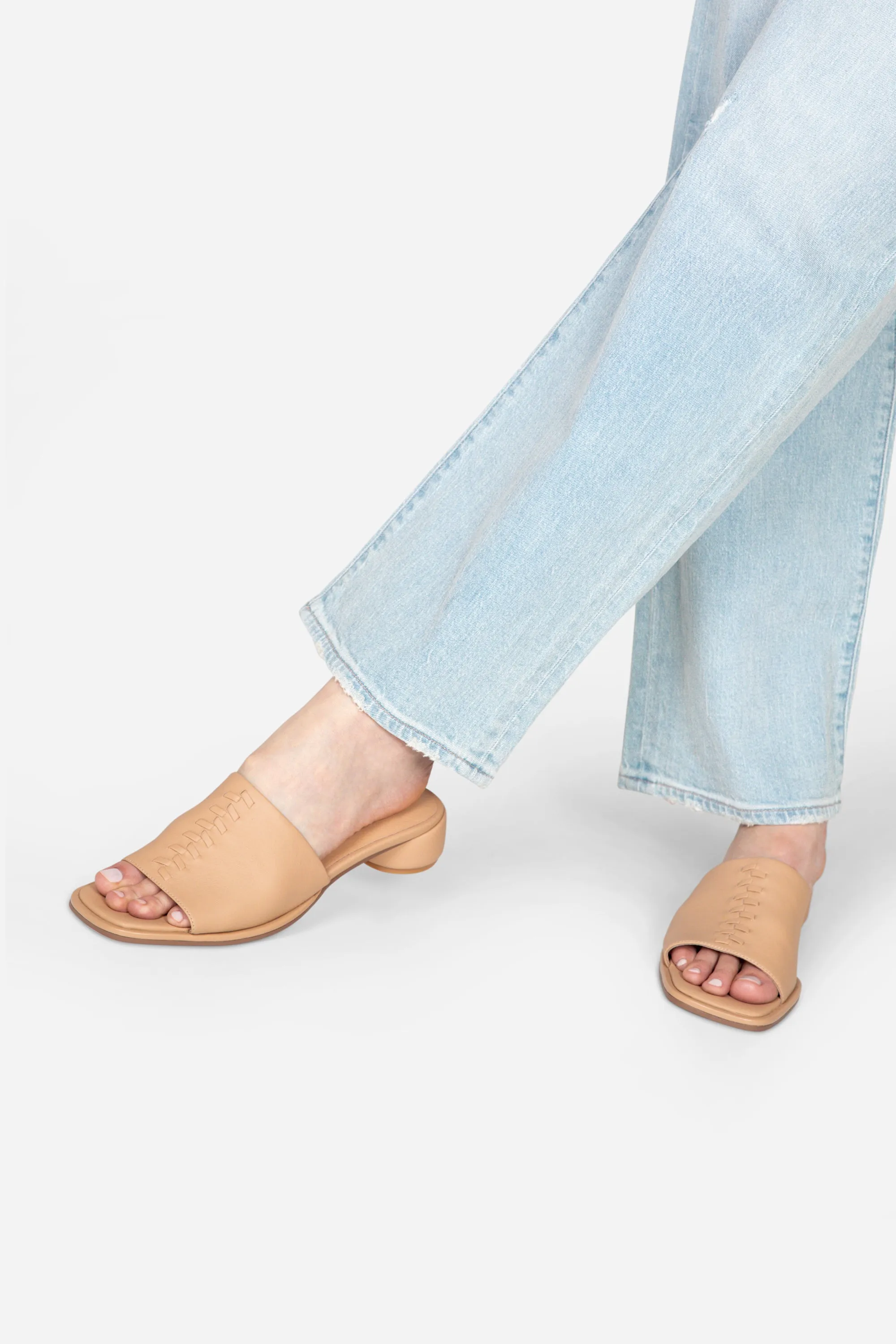IMAGINE LEATHER SLIDE sold by Intentionally Blank product image thumbnail 2