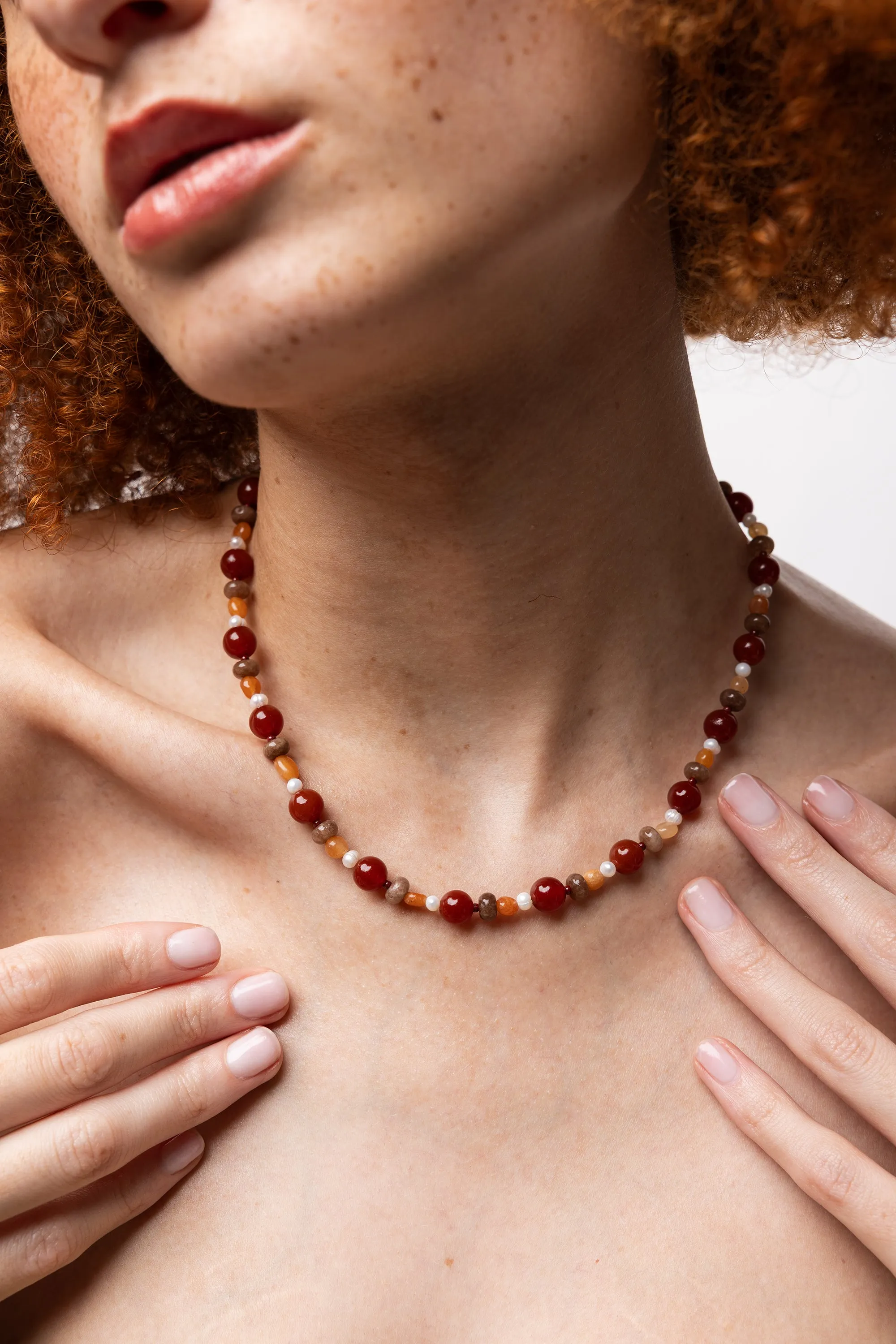 ENO GEMSTONE NECKLACE sold by Intentionally Blank product image thumbnail 2