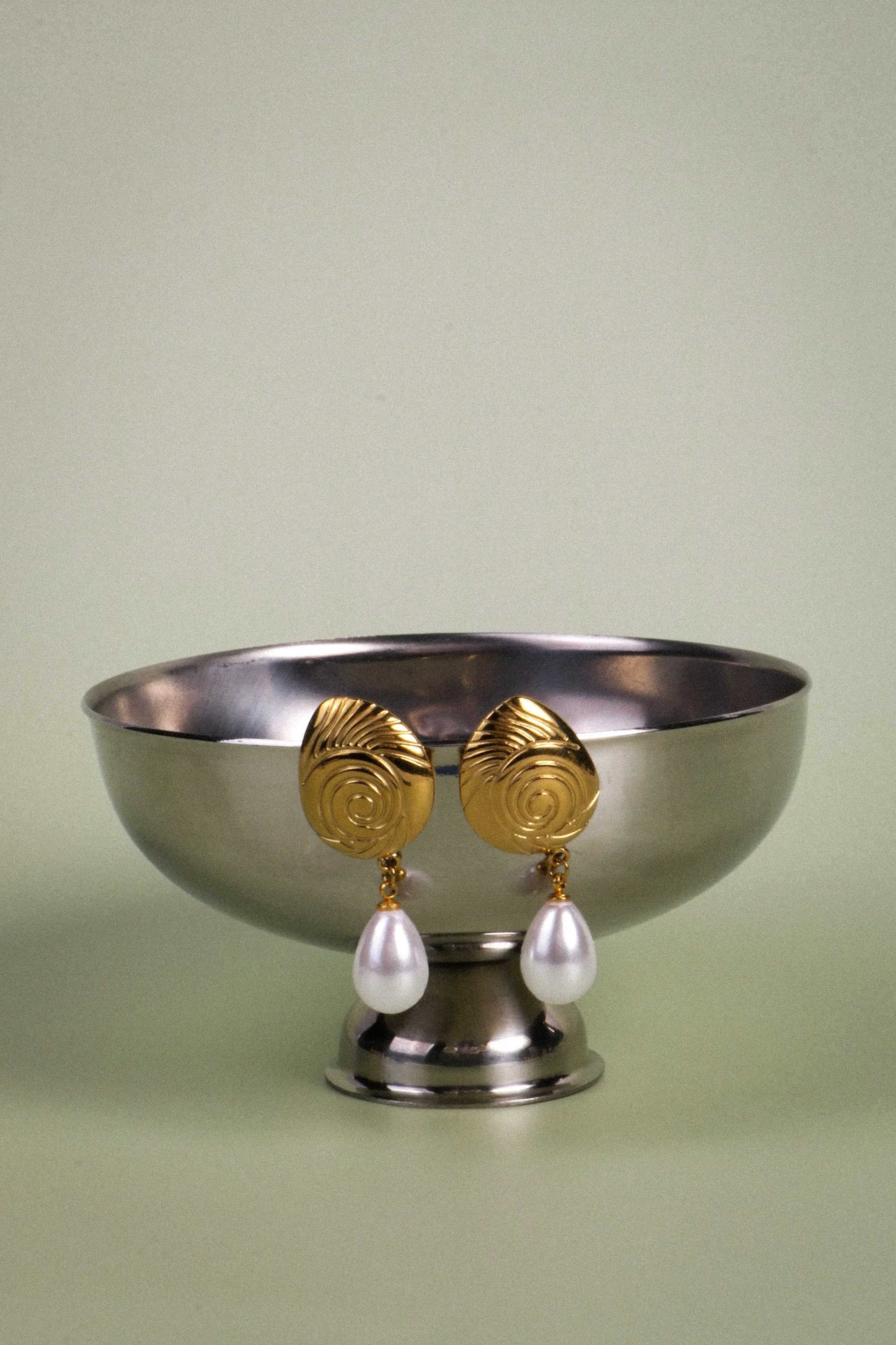 NISI PEARL DROP EARRING sold by Intentionally Blank