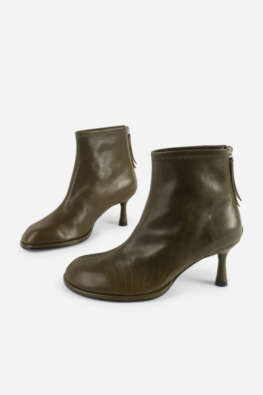 POWERHOUSE STILETTO HEEL ANKLE BOOT made by Intentionally Blank