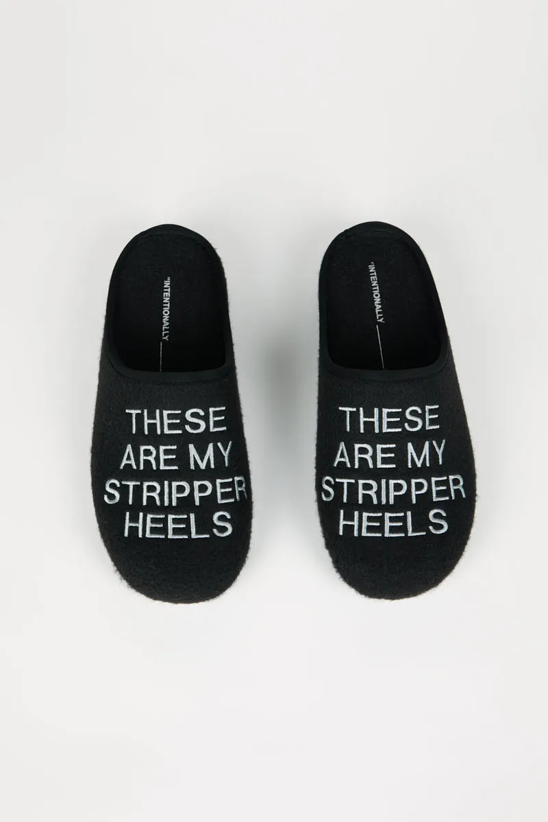 MEN'S STRIPPER SLIPPER sold by Intentionally Blank product image thumbnail 2
