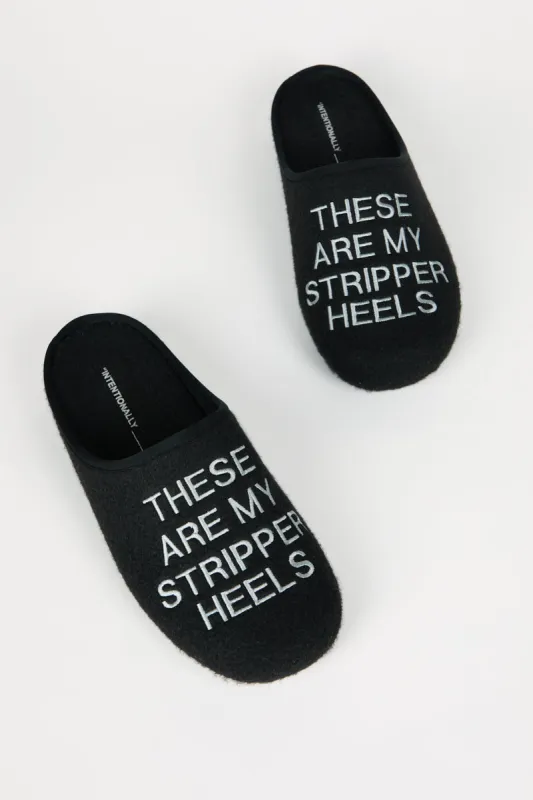 MEN'S STRIPPER SLIPPER made by Intentionally Blank