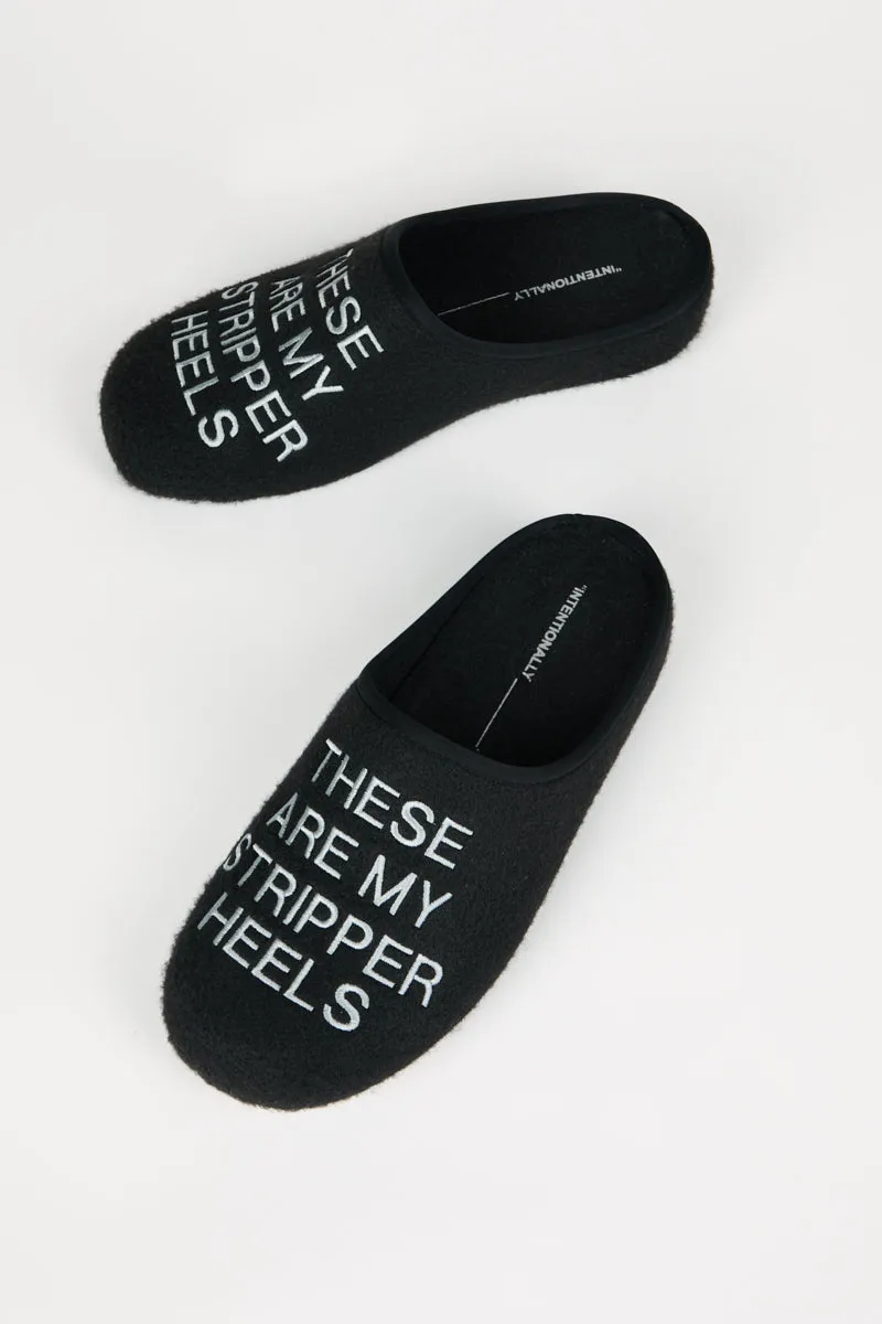 MEN'S STRIPPER SLIPPER sold by Intentionally Blank product image thumbnail 5