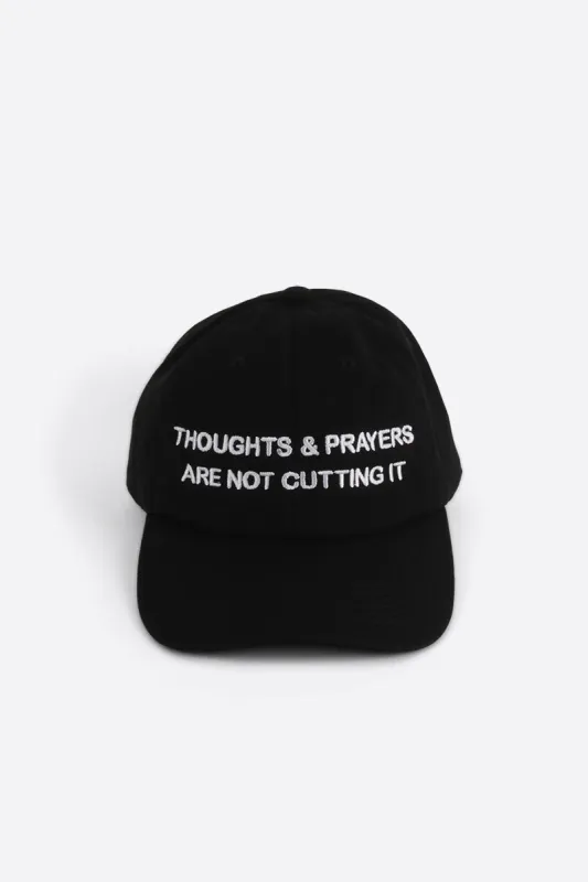 THOUGHTS & PRAYERS DAD CAP made by Intentionally Blank