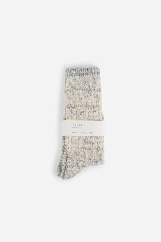 GARABOU INDIGO SLIPPER SOCKS made by Intentionally Blank