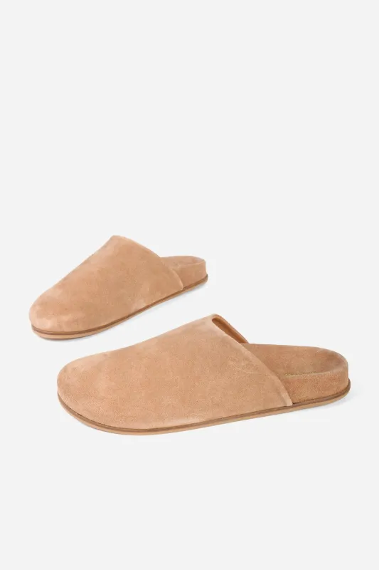 AGATHA SUEDE SLIP ON MULE made by Intentionally Blank