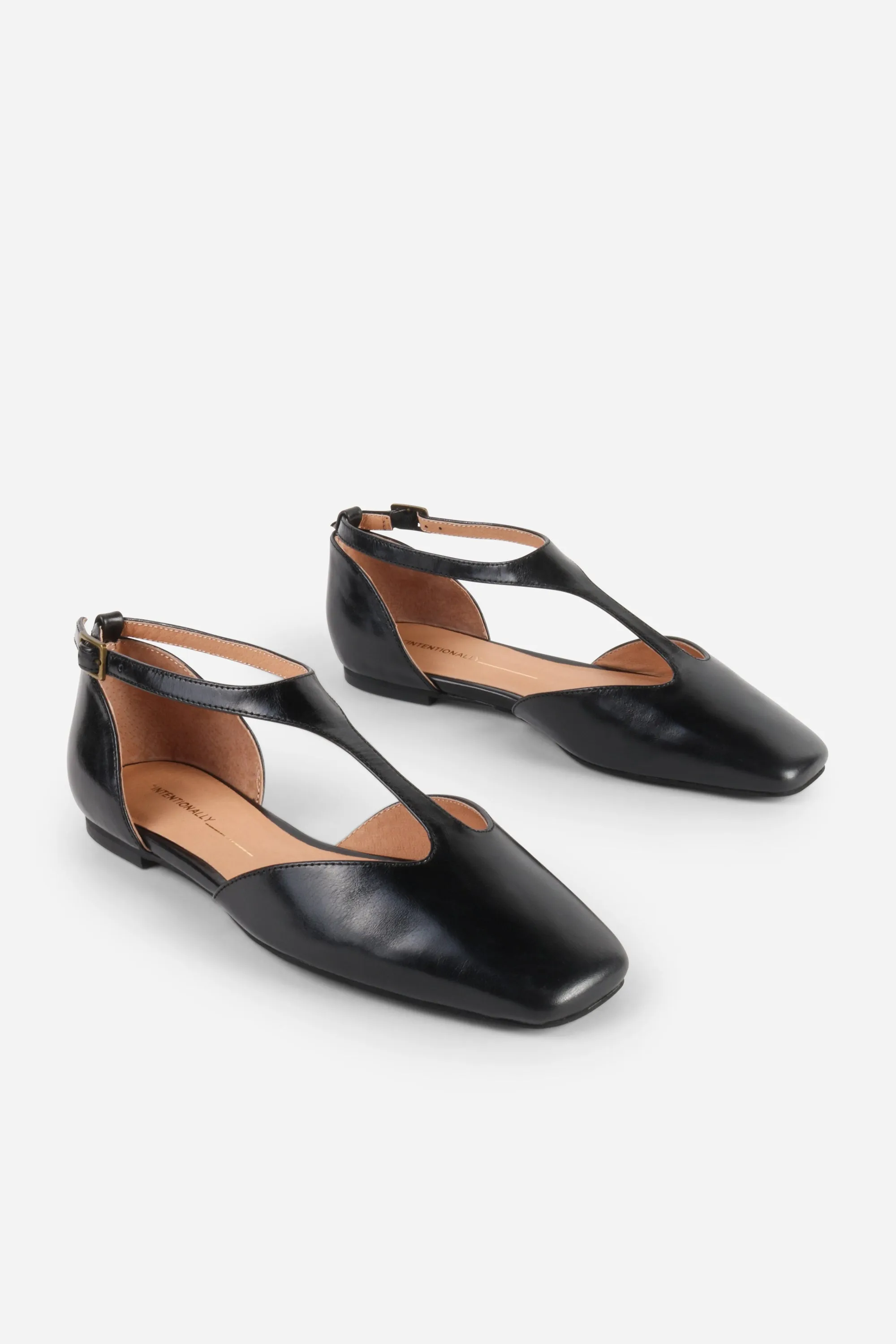 EVERSON T-STRAP MARY JANE FLAT sold by Intentionally Blank product image thumbnail 2