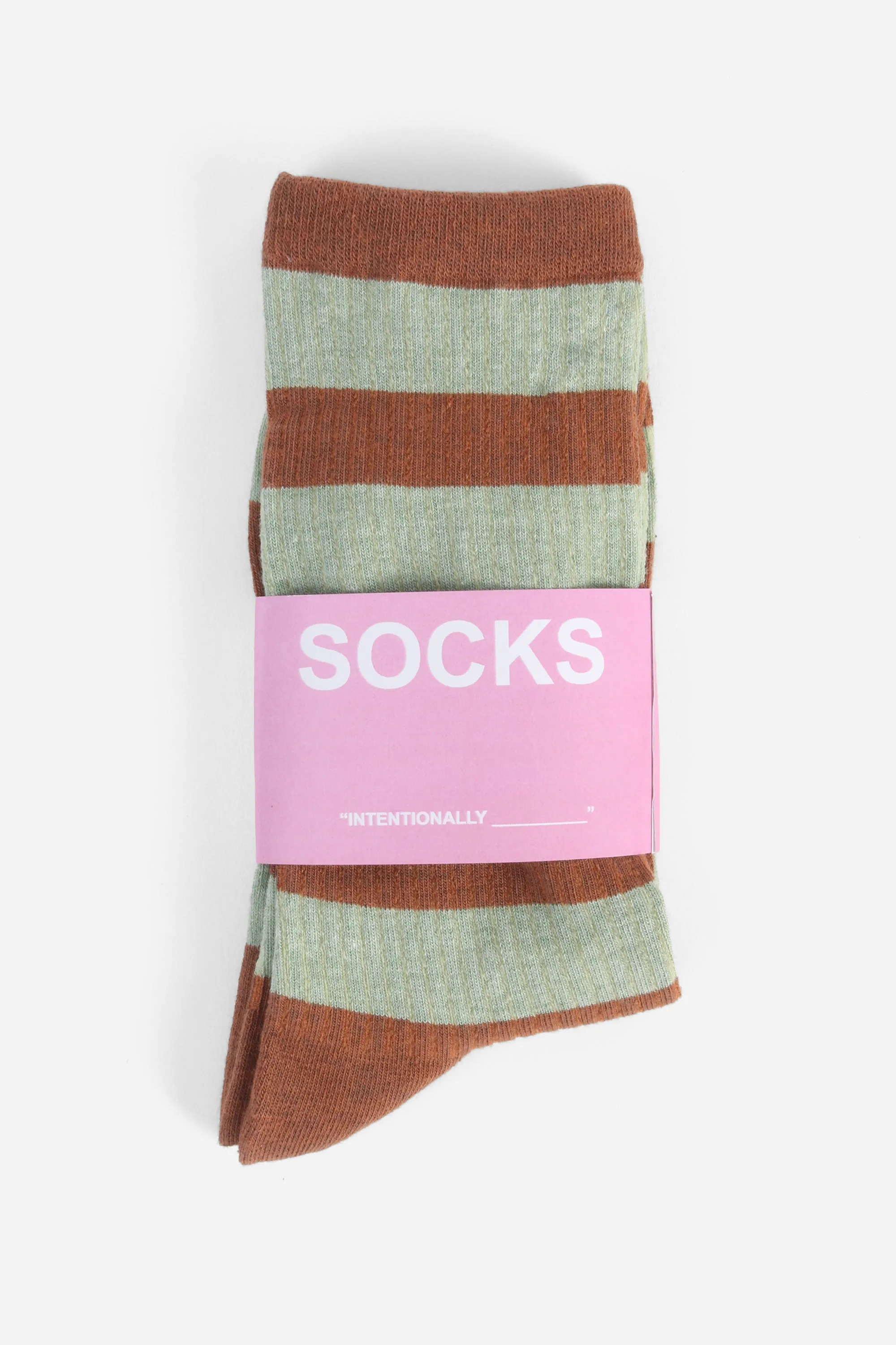 RIVALRY STRIPE SOCK sold by Intentionally Blank product image thumbnail 2