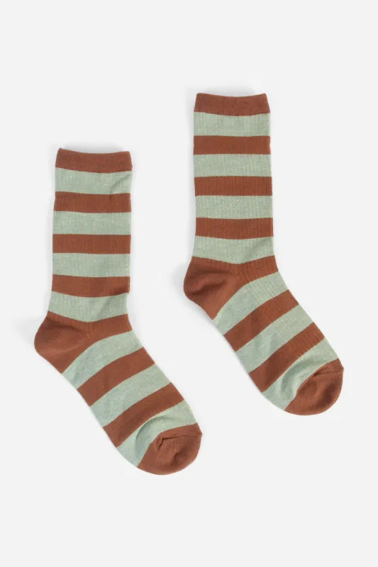 RIVALRY STRIPE SOCK made by Intentionally Blank