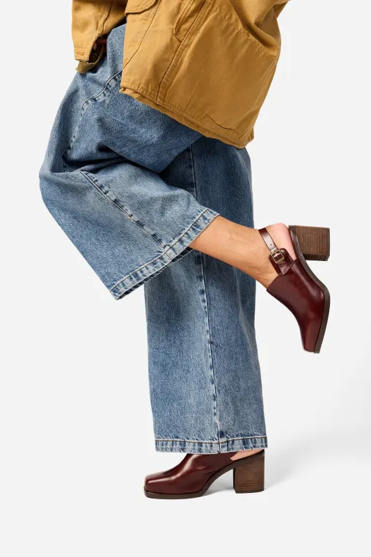 HONCHO LEATHER MULE made by Intentionally Blank
