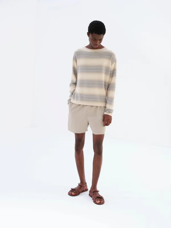 WOOL MAX CANVAS SHORTS made by Auralee