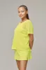 Carmen Mesh Cropped Tee - Sale Colors sold by Jungmaven