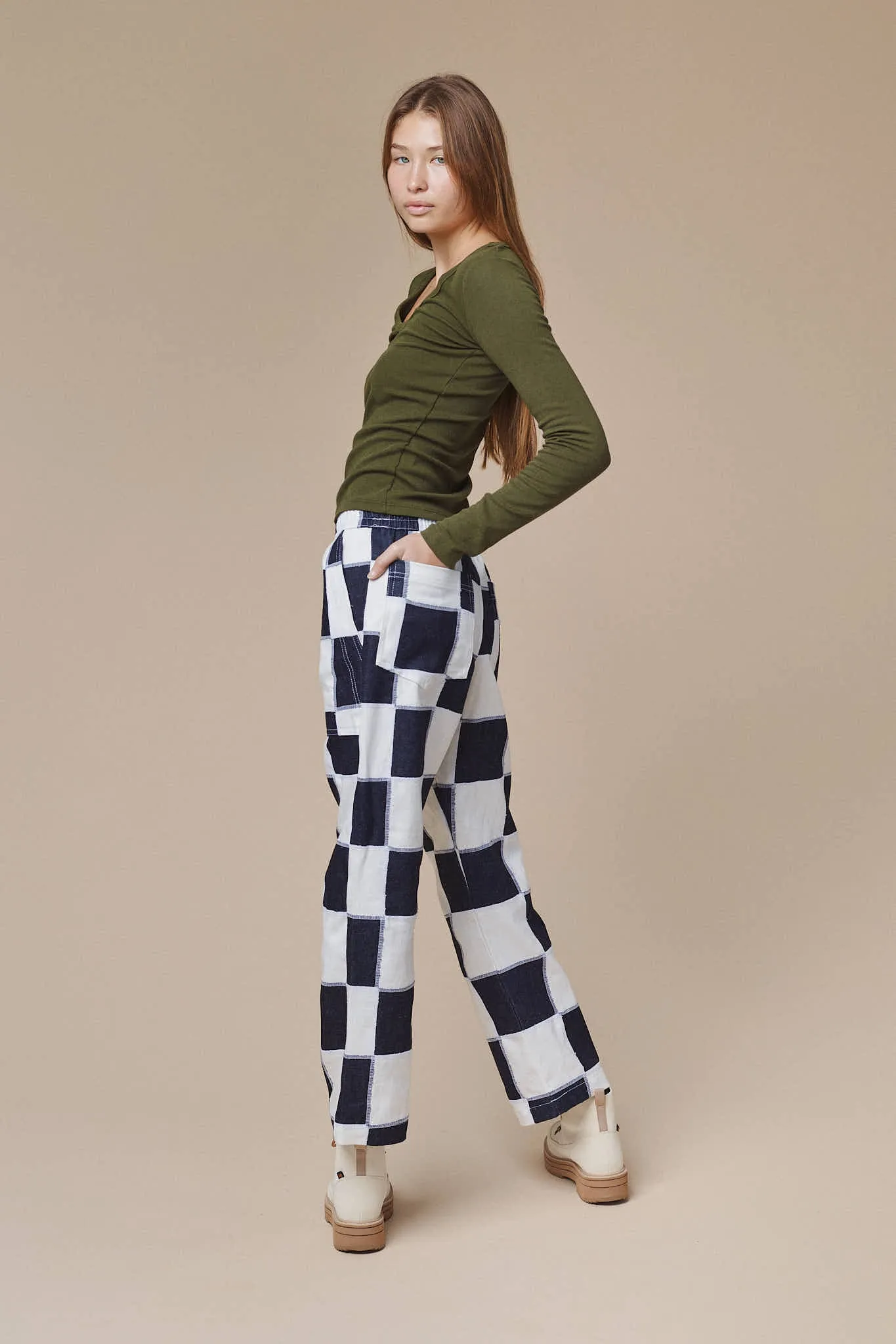 Upcycled Ocean Pant sold by Jungmaven product image thumbnail 3