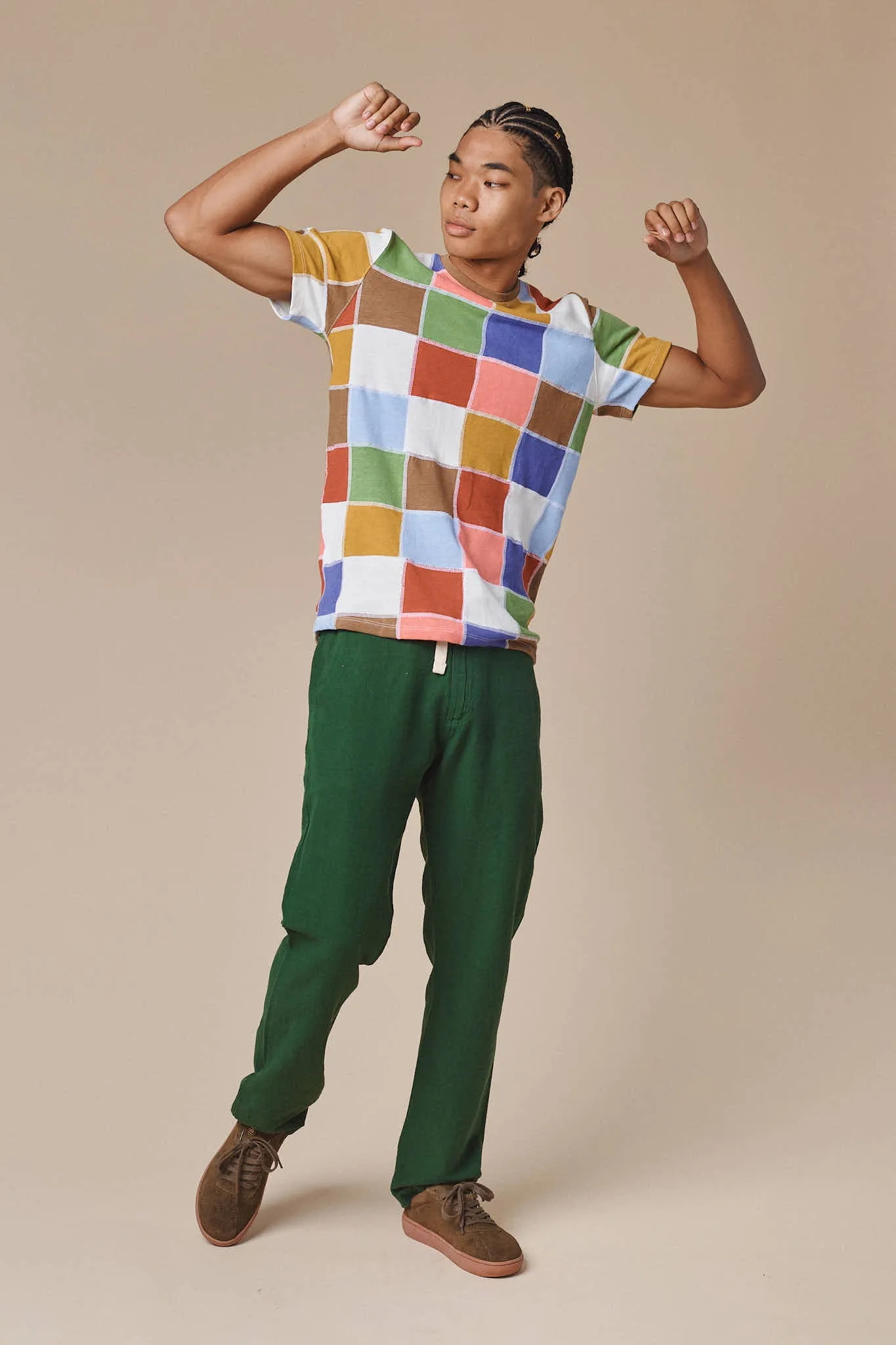 Upcycled Boulder Tee - Multicolored sold by Jungmaven product image thumbnail 4