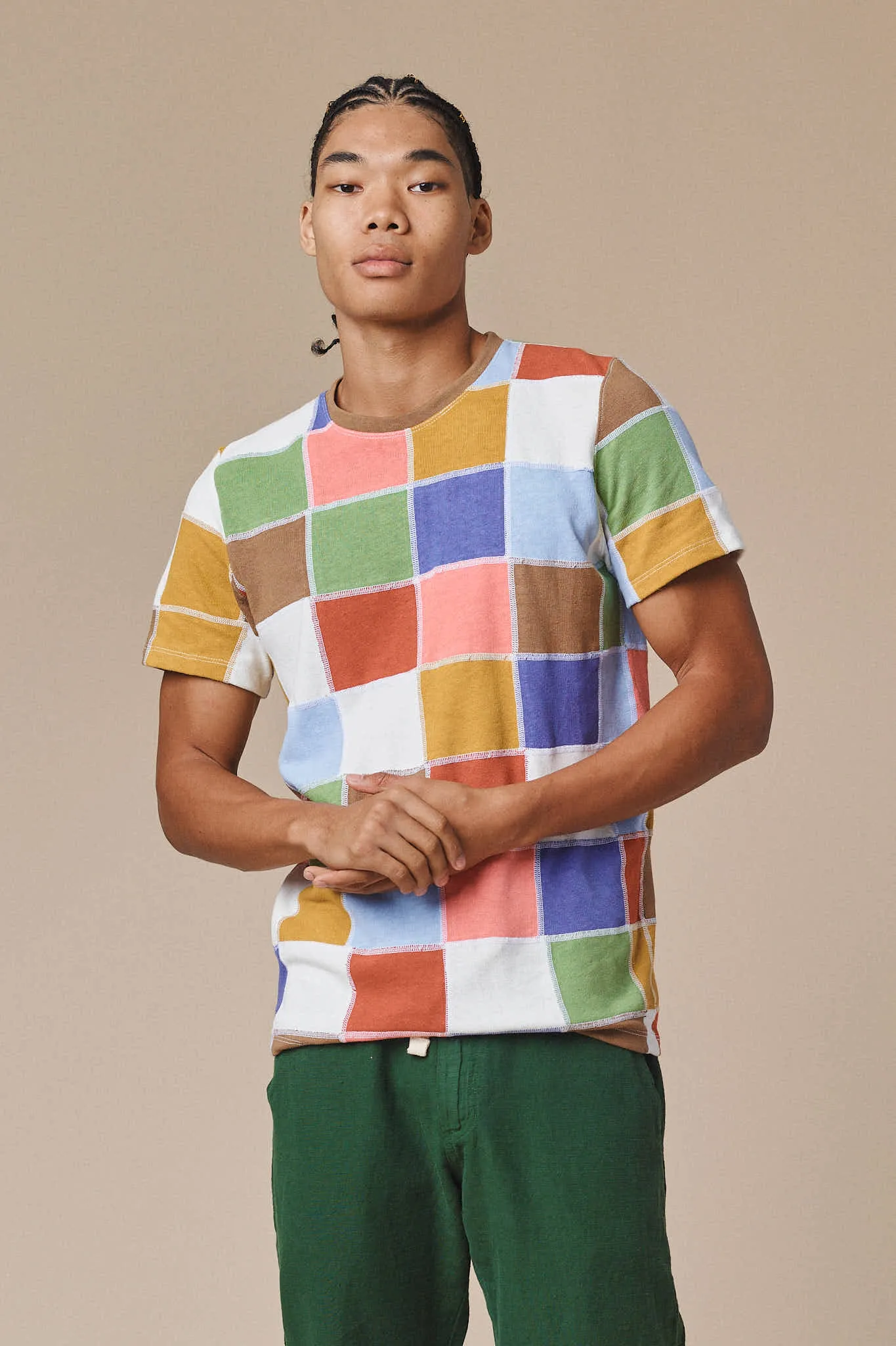 Upcycled Boulder Tee - Multicolored sold by Jungmaven