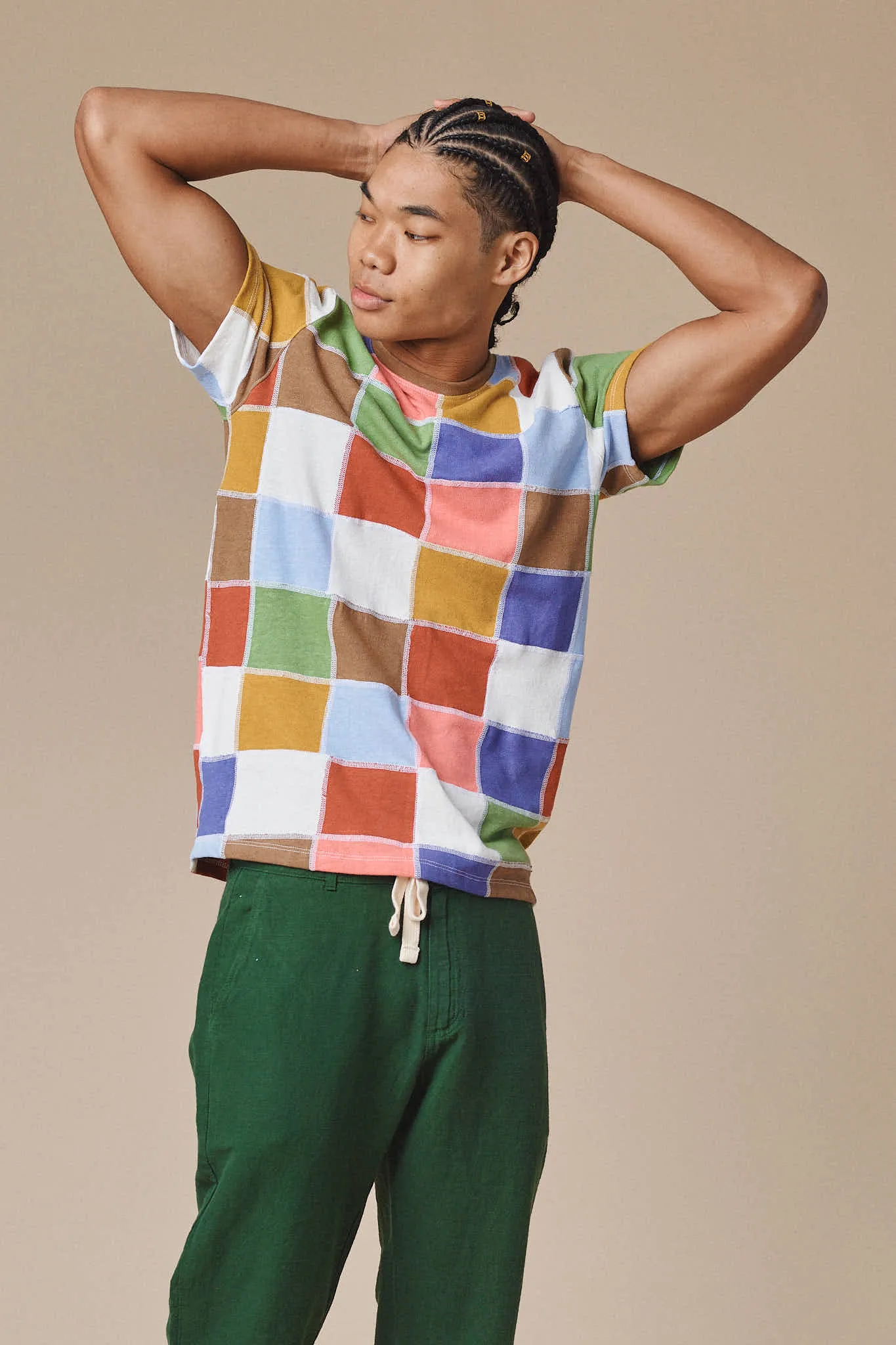 Upcycled Boulder Tee - Multicolored sold by Jungmaven product image thumbnail 3