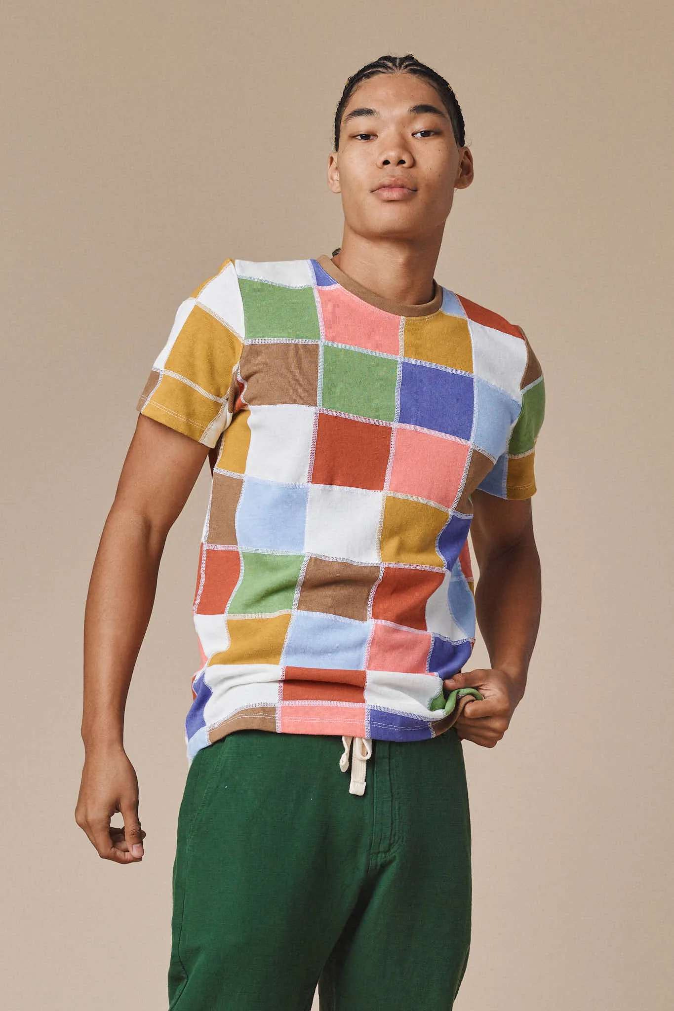 Upcycled Boulder Tee - Multicolored sold by Jungmaven product image thumbnail 5
