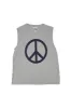 Peace Heathered Malibu Muscle Tee sold by Jungmaven