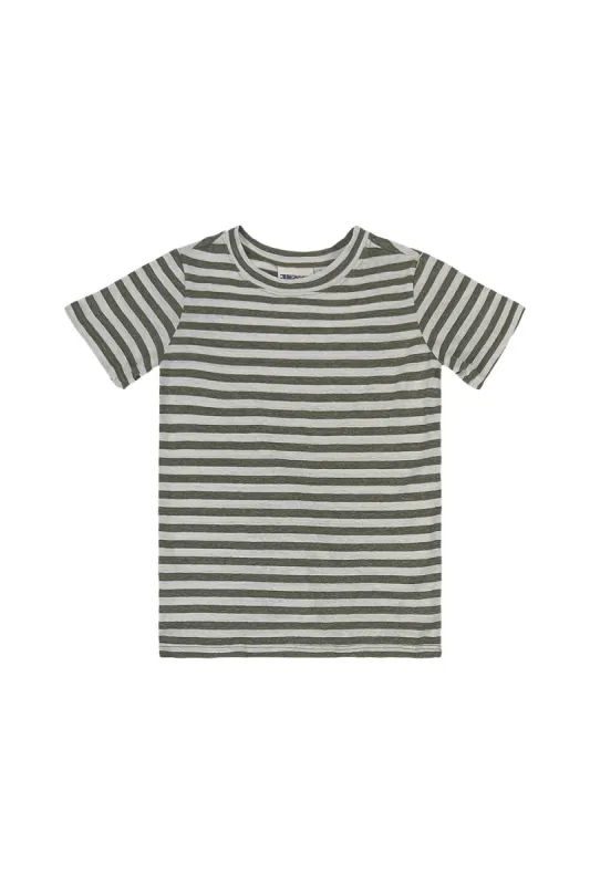 Stripe Grom Tee made by Jungmaven