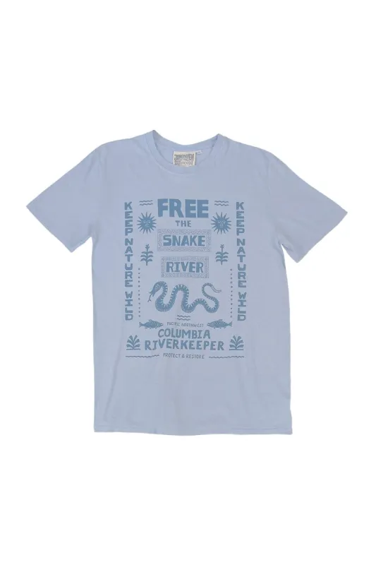 Free The Snake River Basic Tee sold by Jungmaven