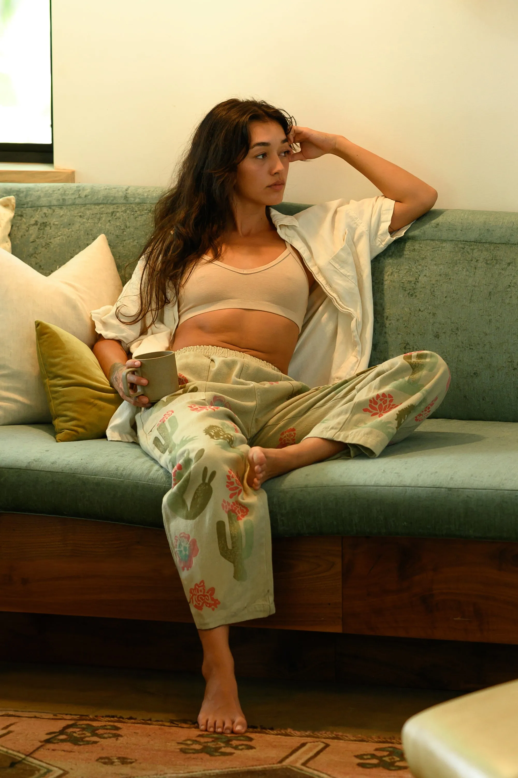 Desert Floral Ocean Pant sold by Jungmaven product image thumbnail 2