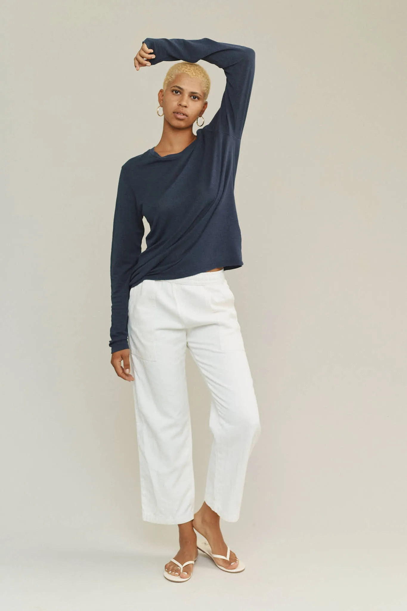 Bishop 100% Hemp Long Sleeve Tee sold by Jungmaven product image thumbnail 5