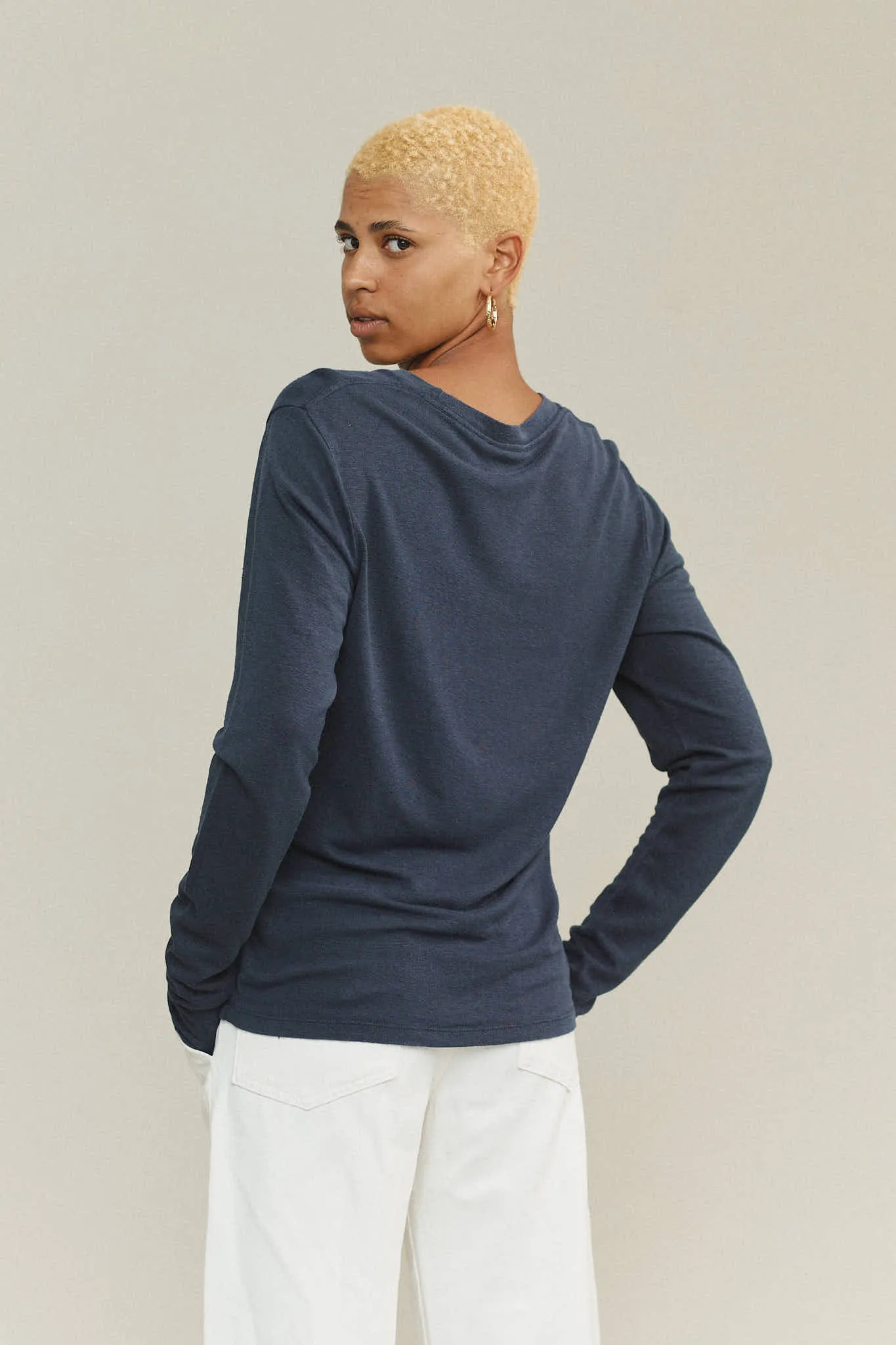 Bishop 100% Hemp Long Sleeve Tee sold by Jungmaven product image thumbnail 3