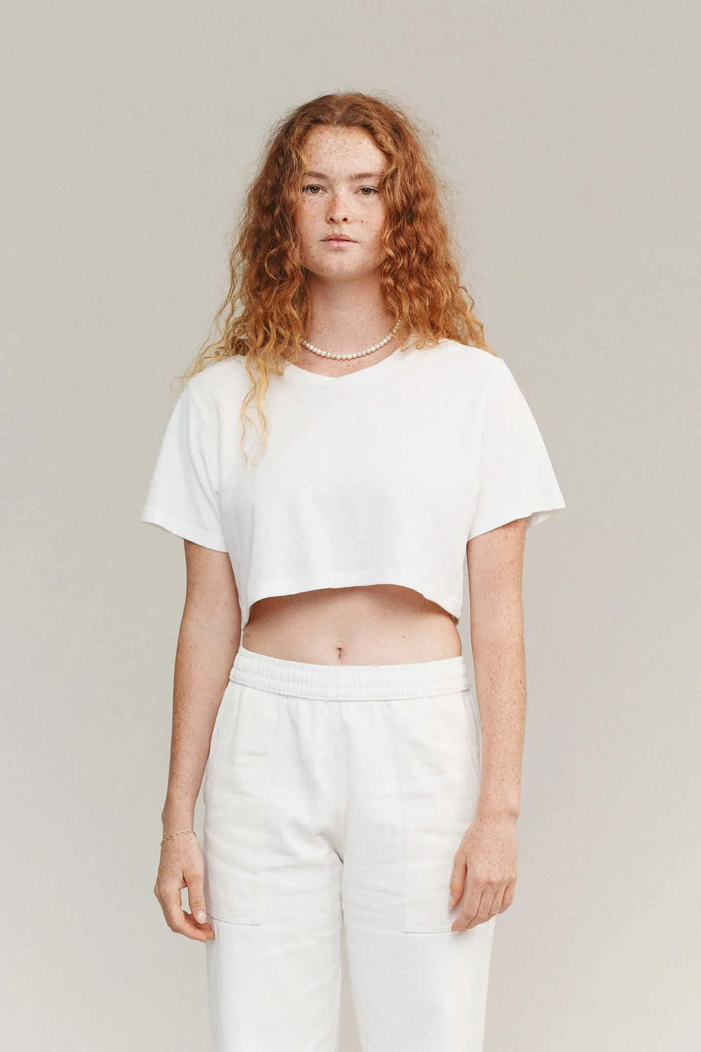 Super Cropped Lorel Tee sold by Jungmaven product image thumbnail 3