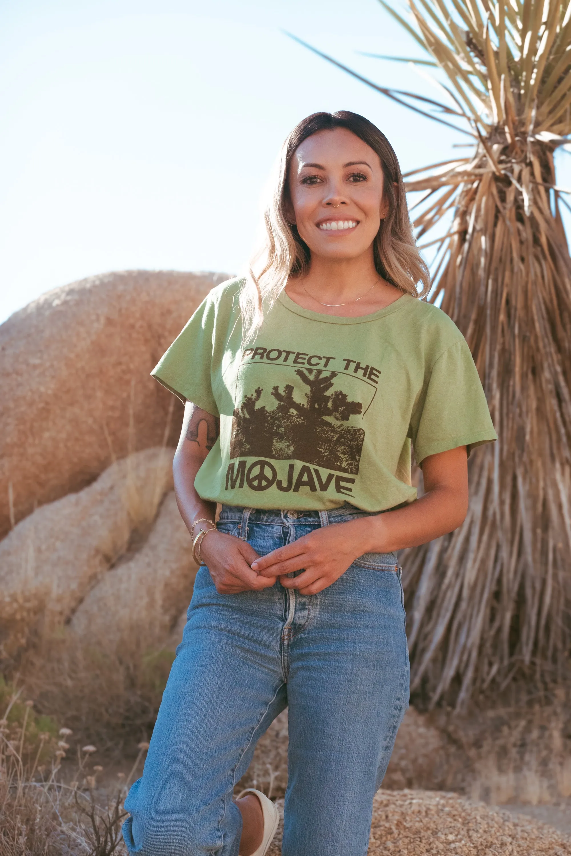 Mojave Ojai Tee sold by Jungmaven product image thumbnail 5