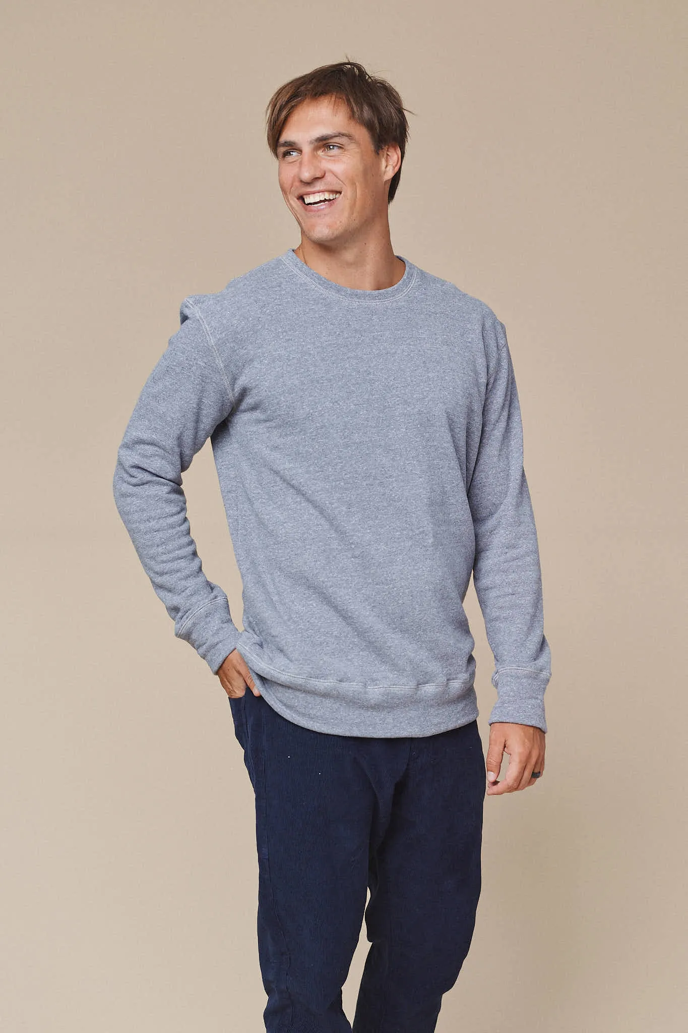 Heathered Fleece Tahoe Sweatshirt sold by Jungmaven product image thumbnail 5