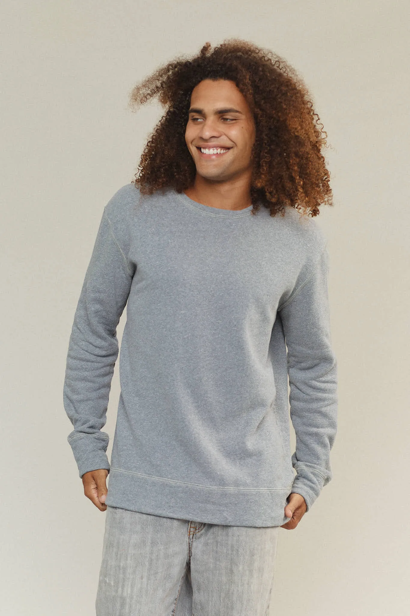 Heathered Fleece Tahoe Sweatshirt sold by Jungmaven product image thumbnail 3