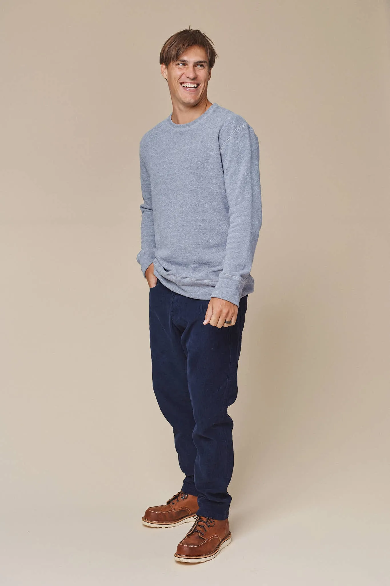 Heathered Fleece Tahoe Sweatshirt sold by Jungmaven product image thumbnail 4