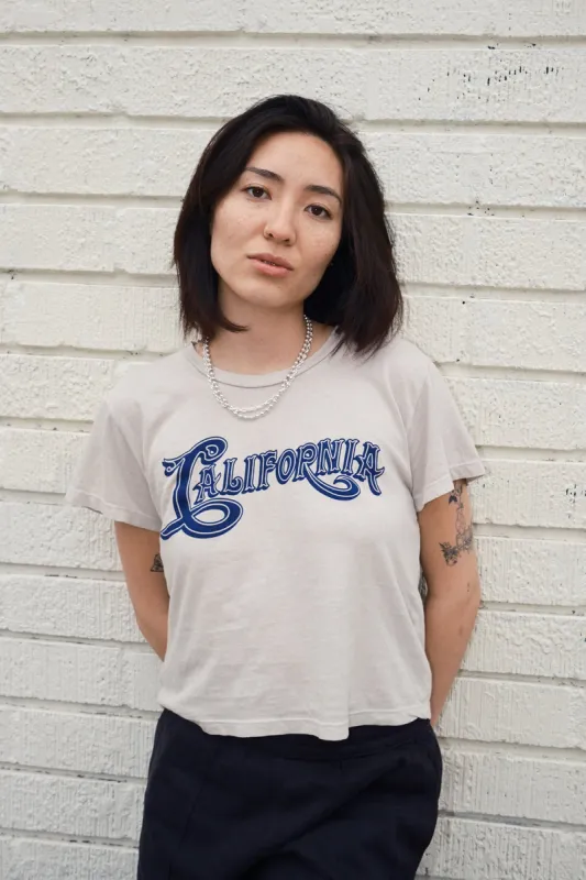 California Cropped Ojai Tee sold by Jungmaven