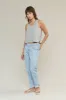Heathered Cropped Tank sold by Jungmaven