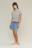 Heathered Paige V-neck sold by Jungmaven