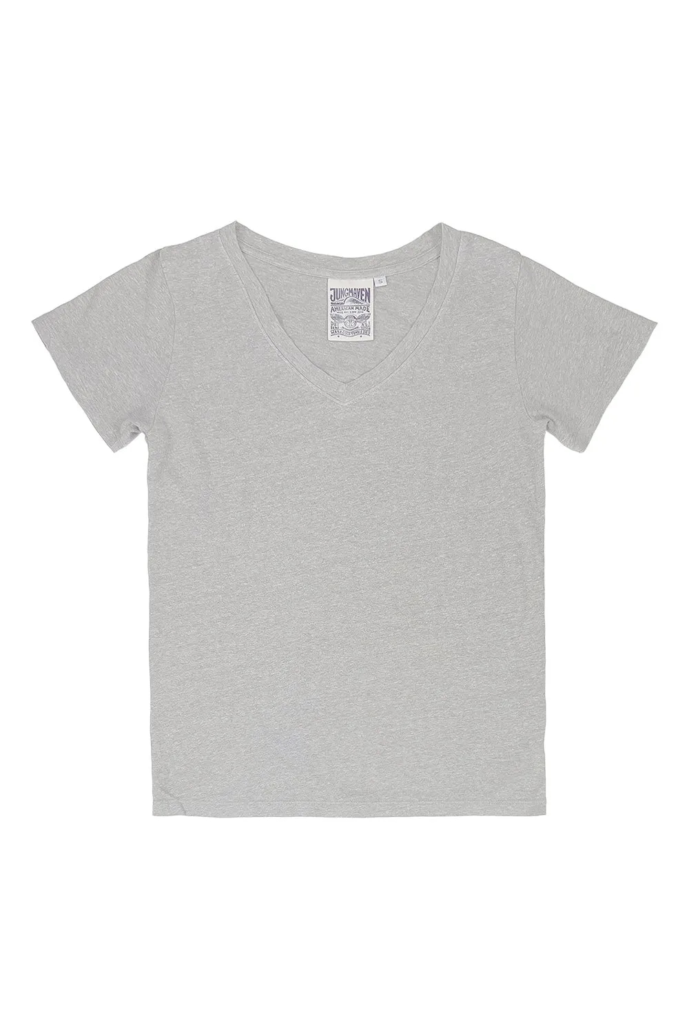 Heathered Paige V-neck sold by Jungmaven product image thumbnail 5