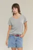 Heathered Paige V-neck sold by Jungmaven
